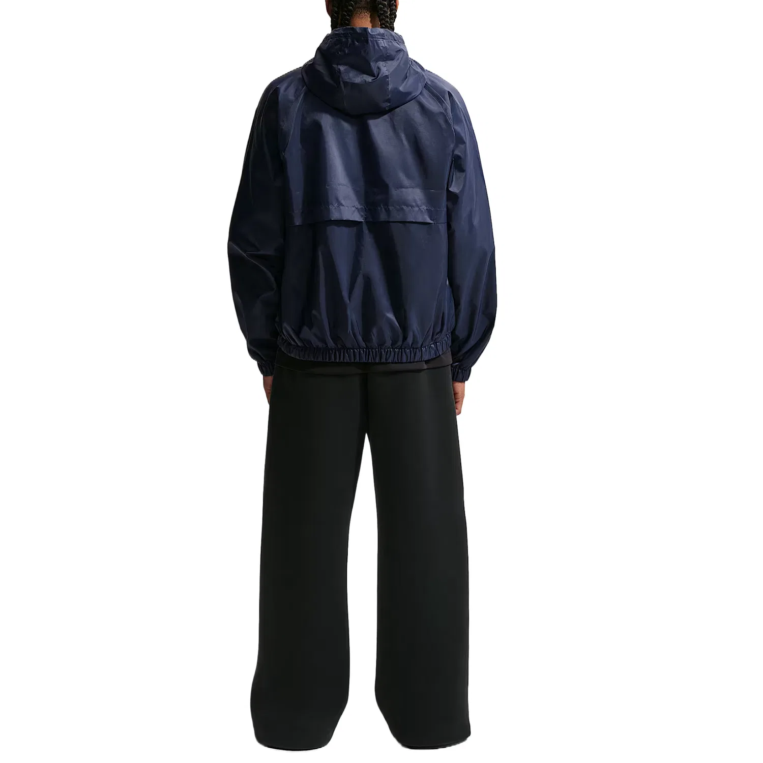 Мужская куртка-гимнастерка Nike с технологией Dri-FIT, Obsidian/Black/White — фото 4