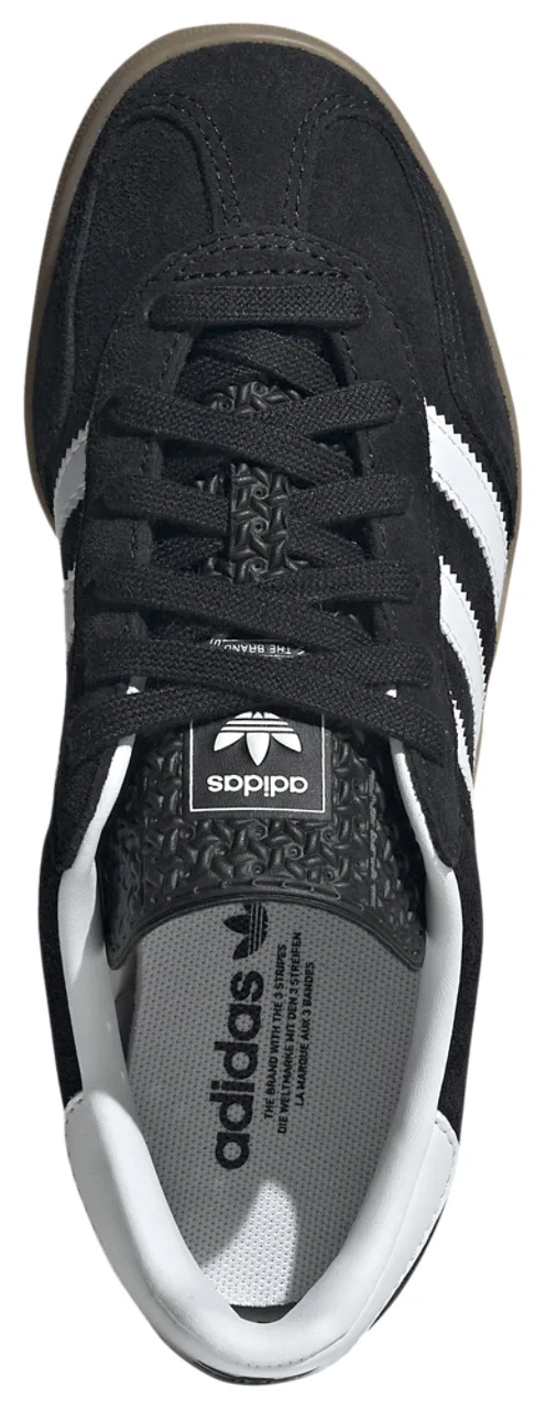 Кроссовки для мальчиков Gazelle Indoor Adidas, черный/белый — фото 4