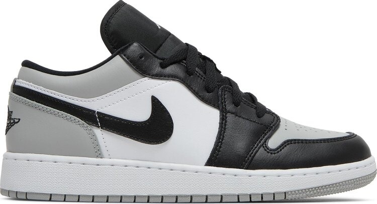 

Кроссовки Air Jordan 1 Low GS Light, черно-серый, Черный;серый, Кроссовки Air Jordan 1 Low GS Light, черно-серый