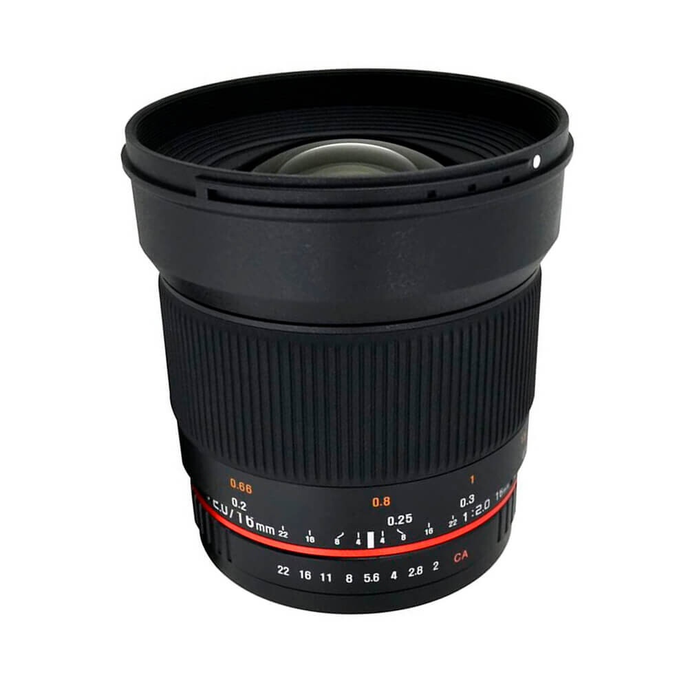 

Объектив Rokinon 16mm f/2.0 ED AS UMC CS Canon EF-S