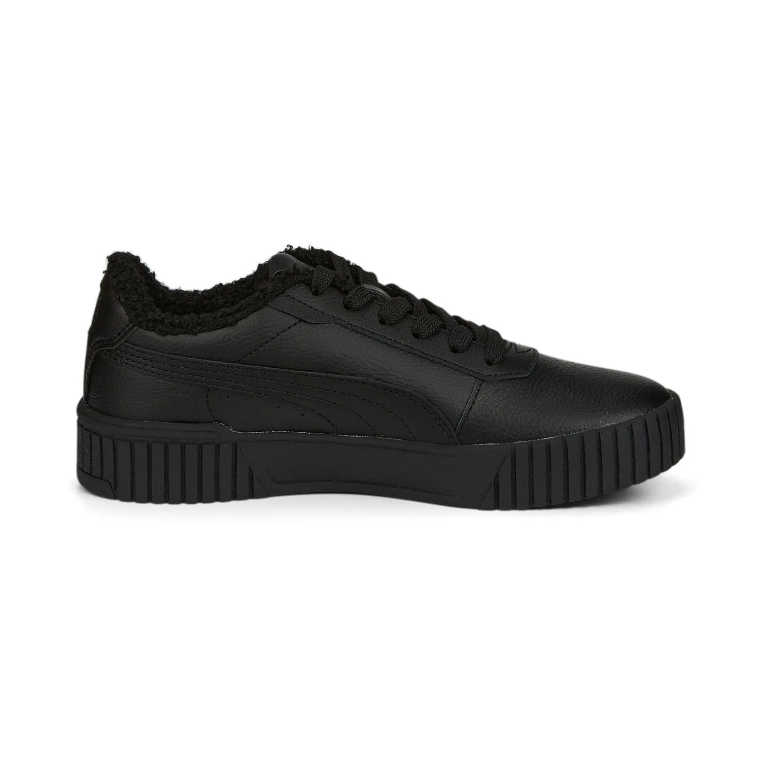 Детские утепленные кроссовки Puma Carina 2.0 WTR JR, Schwarz — фото 4