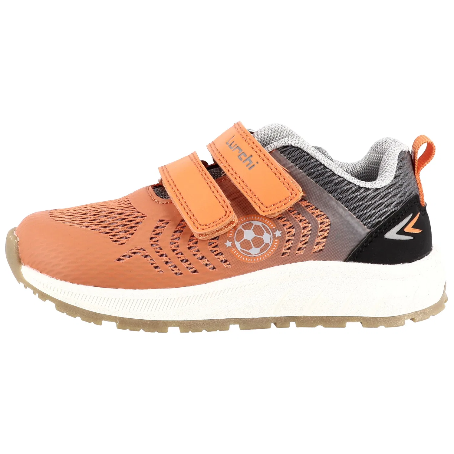 Детские кроссовки с двумя липучками Lurchi, Orange-Multi