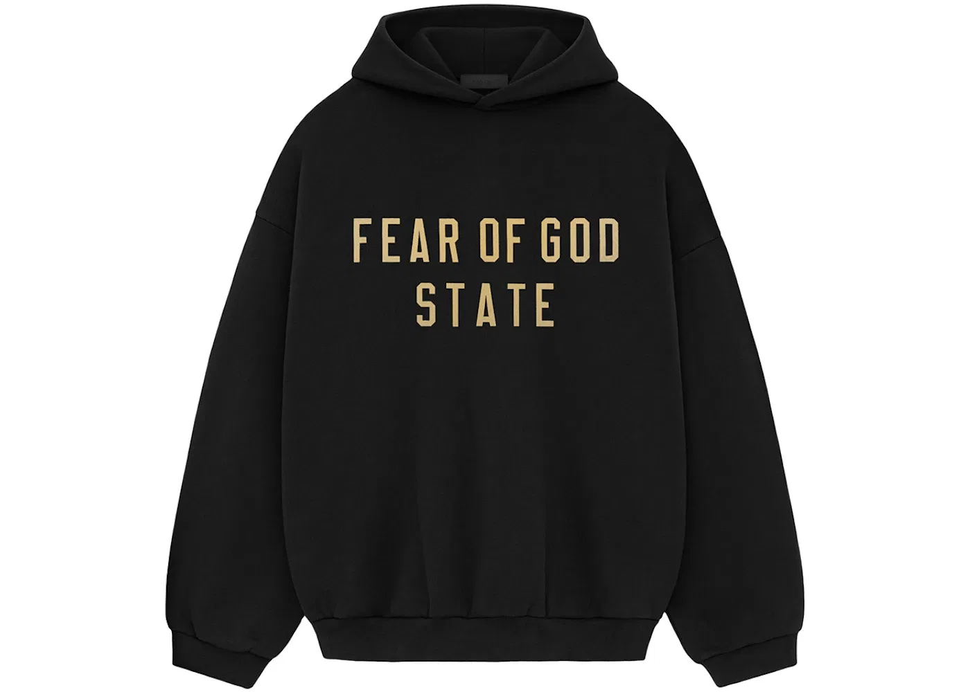 Мужской худи из флиса с принтом Fear of God Essentials Fear of God, Black