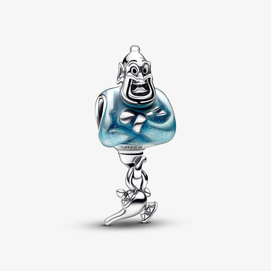 

Шарм Pandora x Disney Aladdin Genie & Lamp, серебро/синий