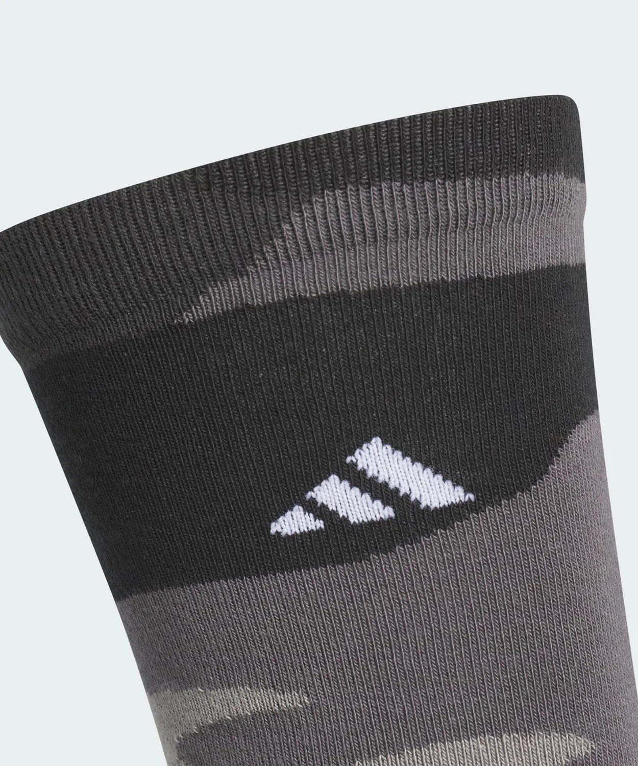 Мужские носки-гольфы с жаккардовым камуфляжным принтом Adidas Golf, Серый — фото 3