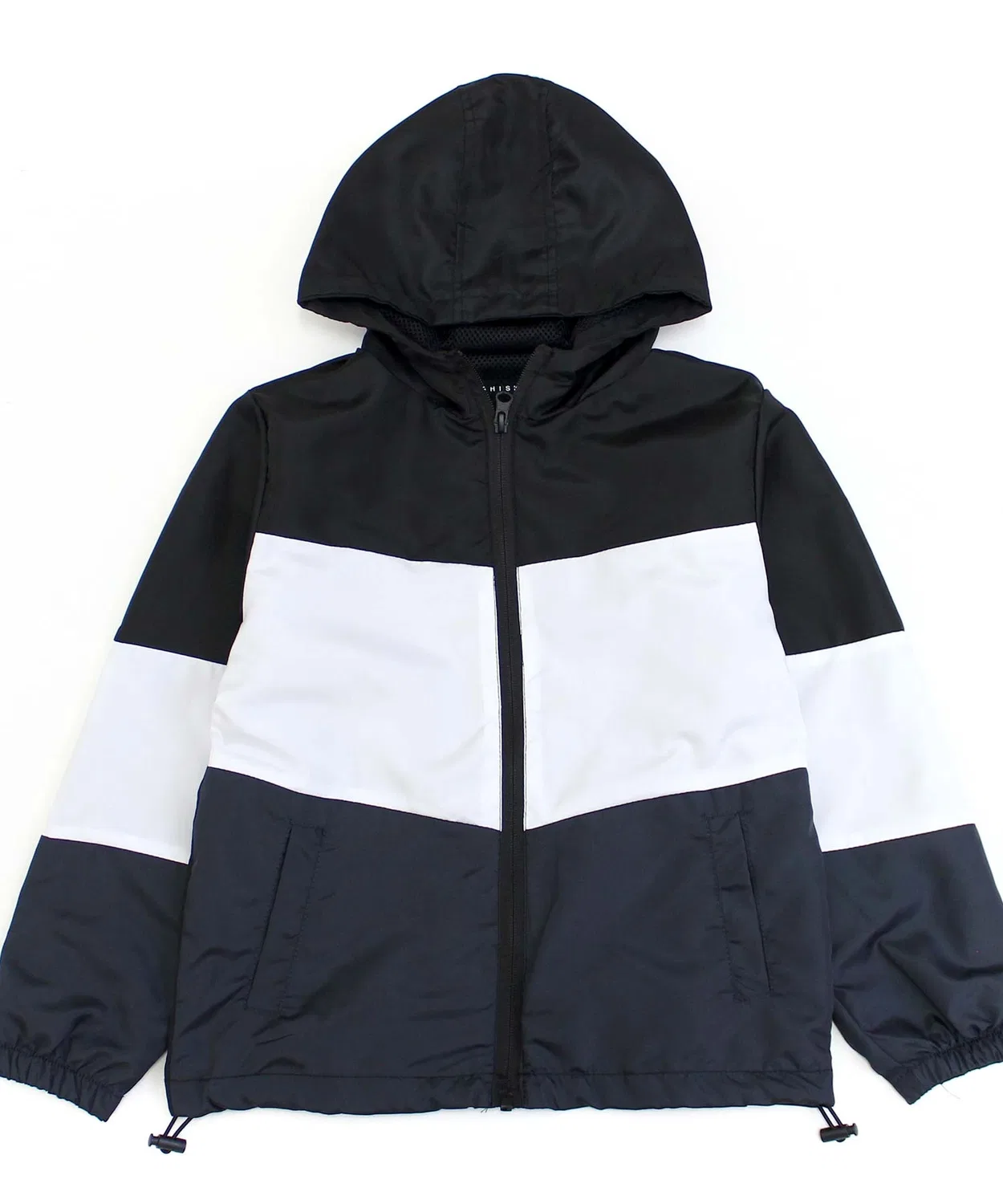 Детская ветровка с капюшоном, с принтом, модель Mountain Parka THE CASUAL, Beige — фото 2