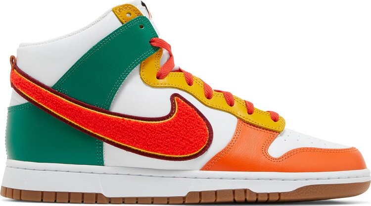

Кроссовки Nike Dunk High 'Chenille Swoosh', красный, Красный;коричневый, Кроссовки Nike Dunk High 'Chenille Swoosh', красный