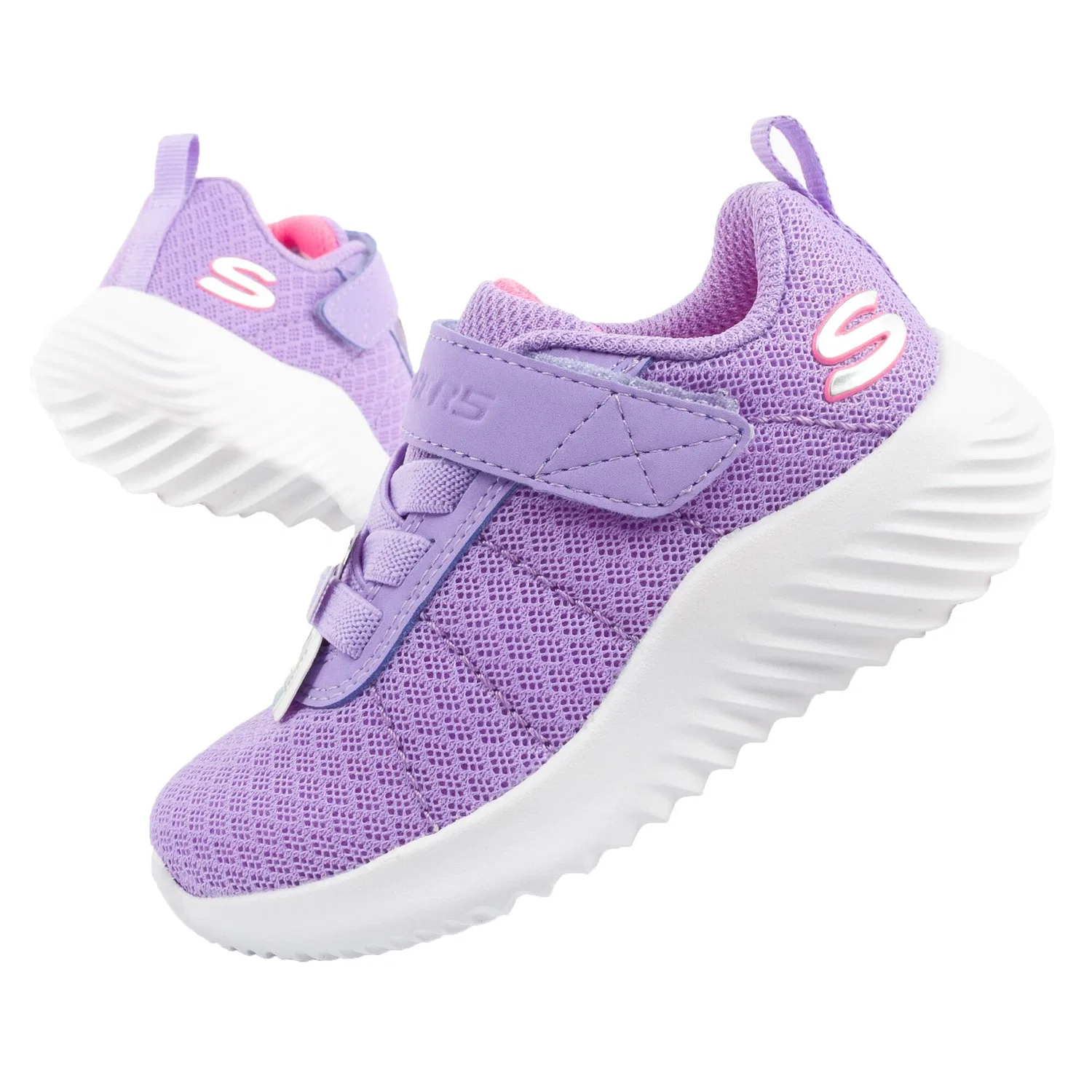 Детские кроссовки с эластичными шнурками Skechers Bounder-Cool Cruise, Konigliches Lila