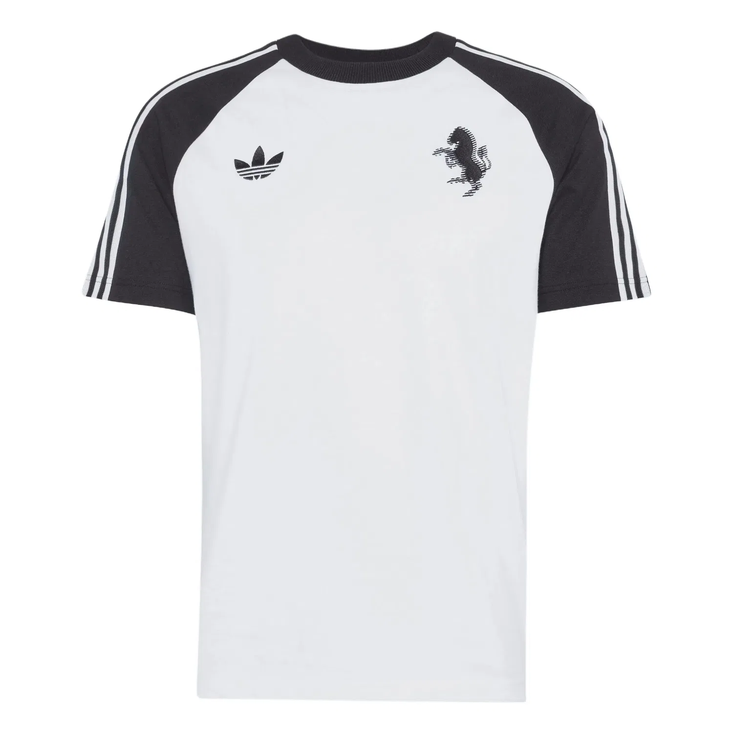 Мужская футболка с круглым вырезом Juventus Adidas Originals, Bright White