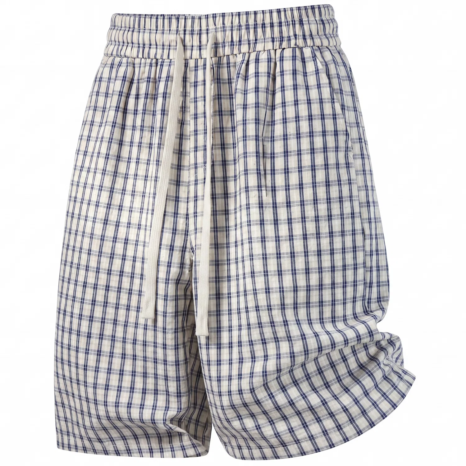 Детские шорты с принтом Jeep Casual Shorts Unisex Thin, Blue Plaid