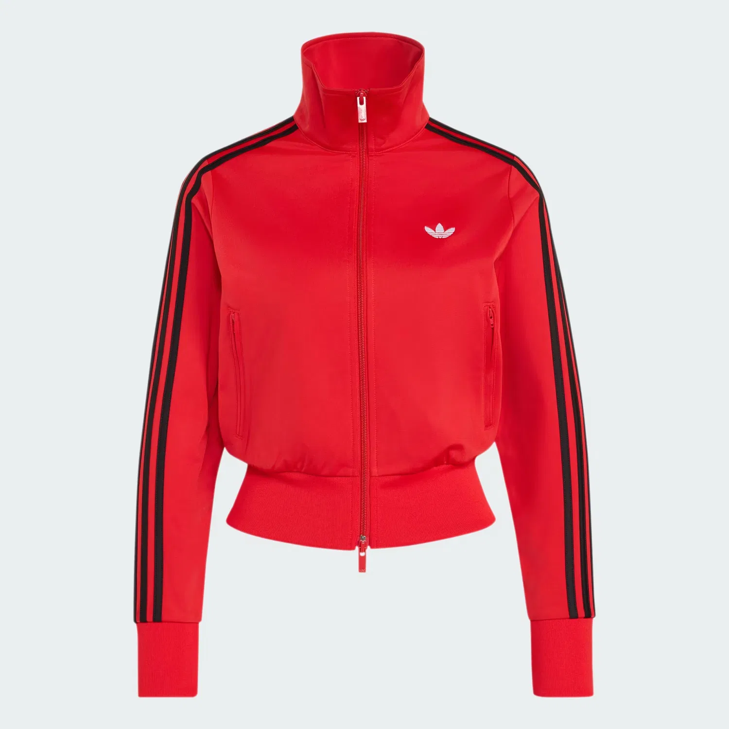 Женская спортивная куртка на молнии Firebird Classic Track Jacket Adidas Originals, ярко-красный/черный/белый — фото 4