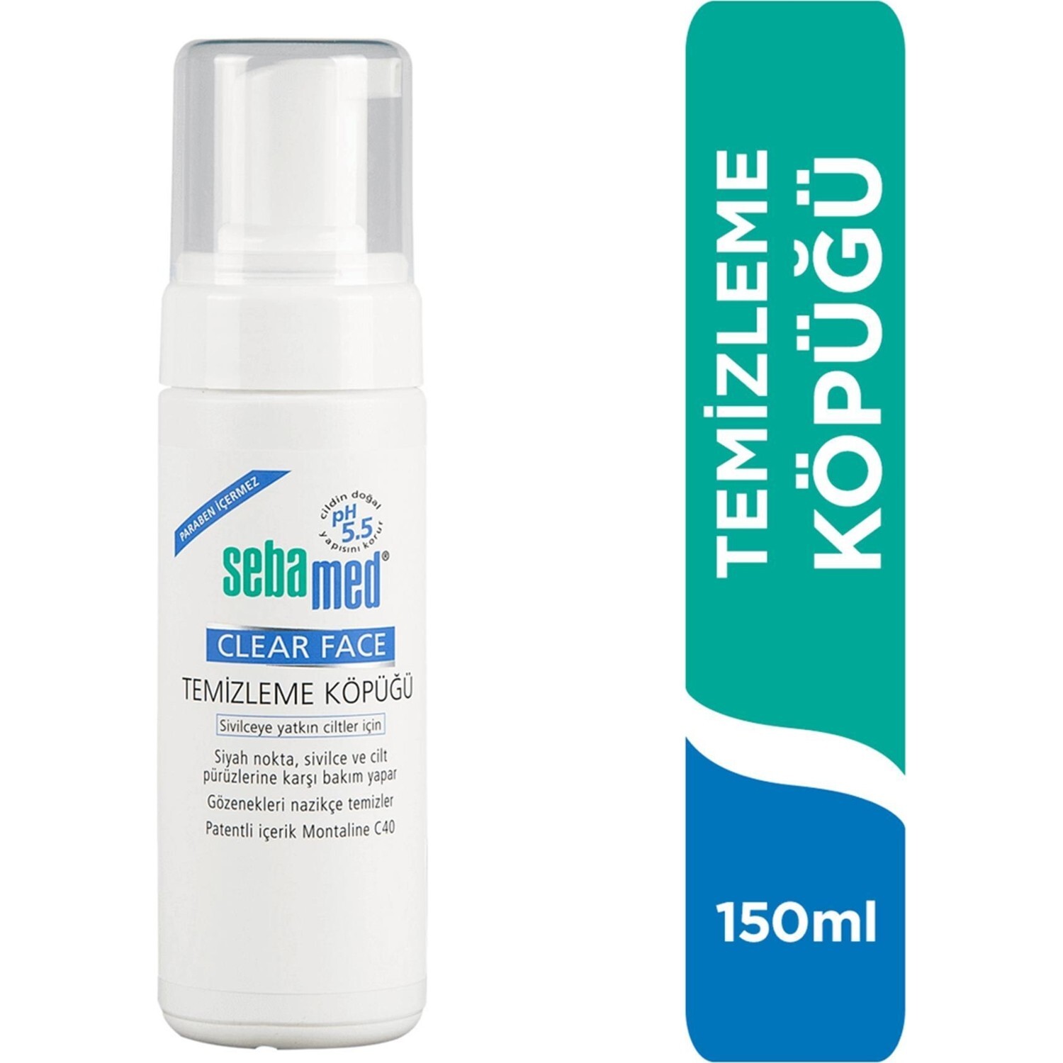 

Очищающая пенка Sebamed Clear Face, 150 мл
