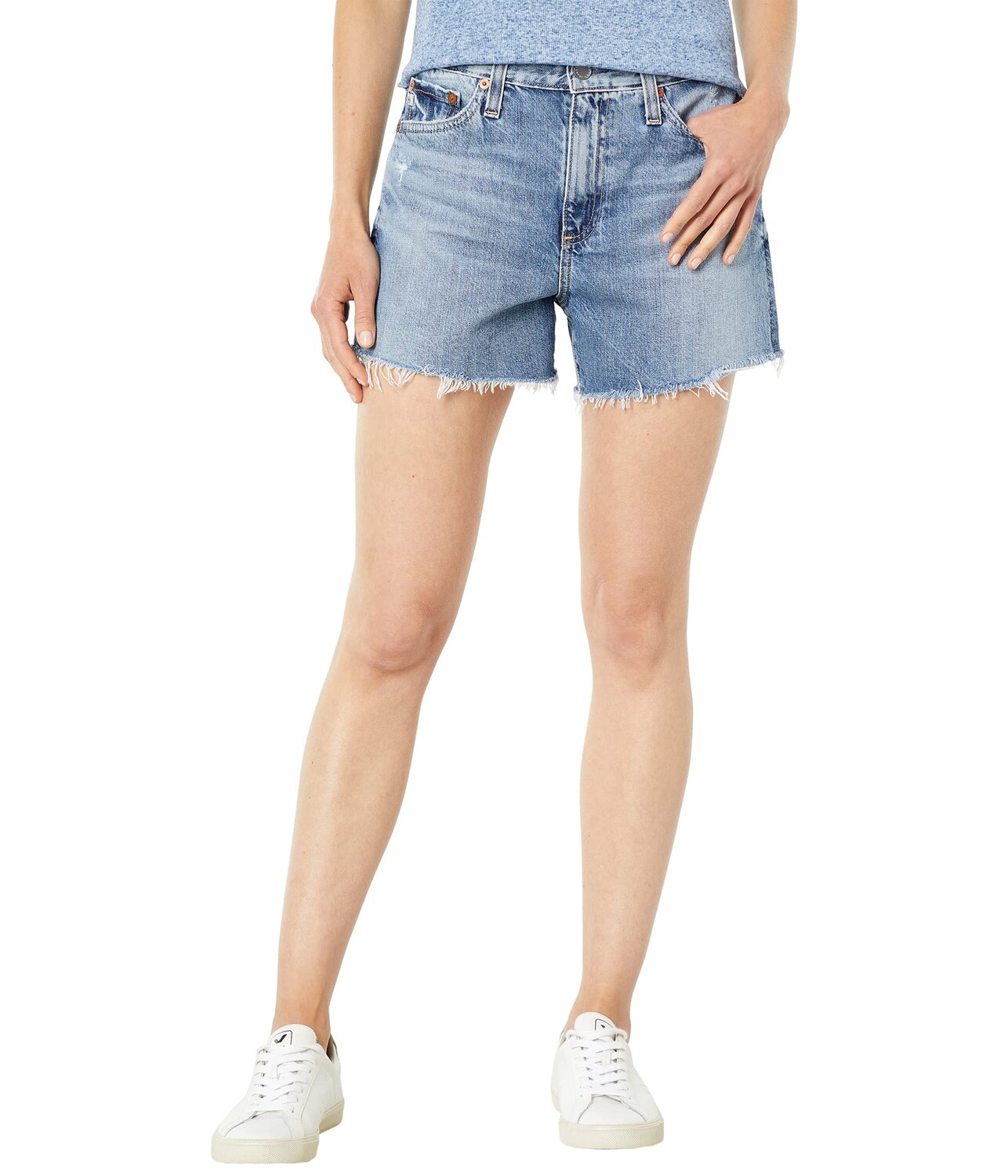 

Шорты AG Adriano Goldschmied, Alexxis High-Rise Vintage Shorts in 24 Years A-List