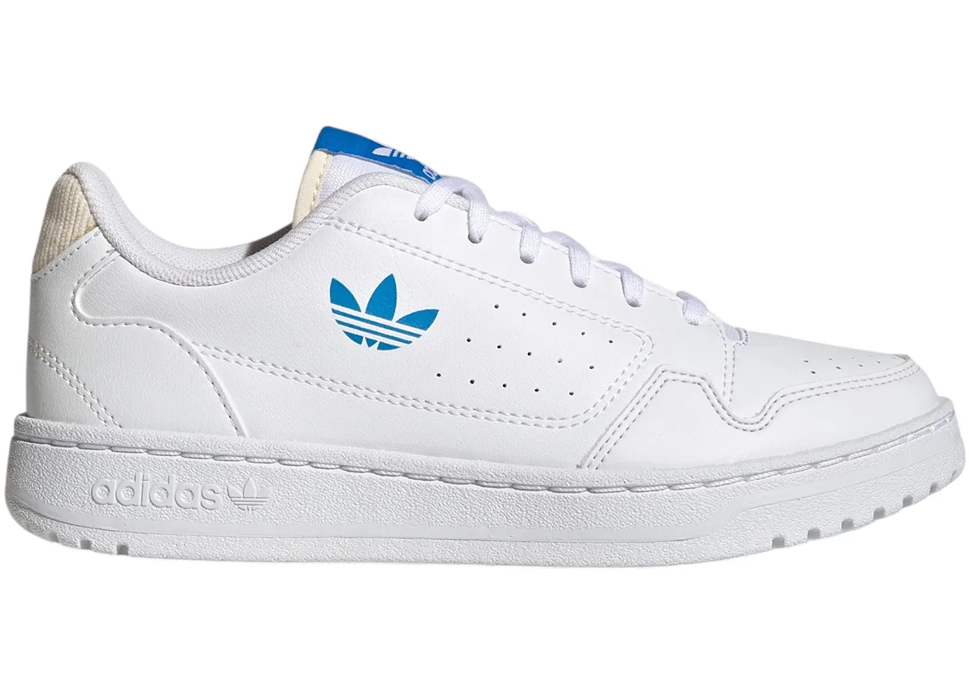 Детские кроссовки Lifestyle Adidas NY 90 Adidas, Cloud White/Blue Rush/Ecru Tint