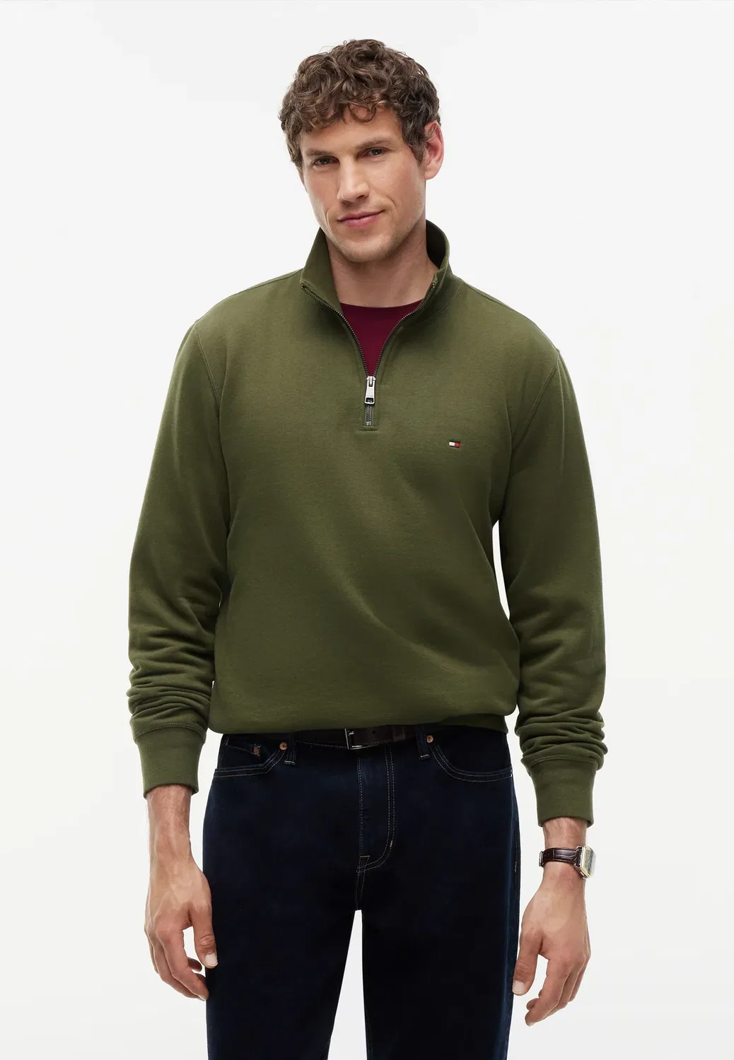 Незаменимый элемент гардероба - толстовка Tommy Hilfiger, Huntsman Green