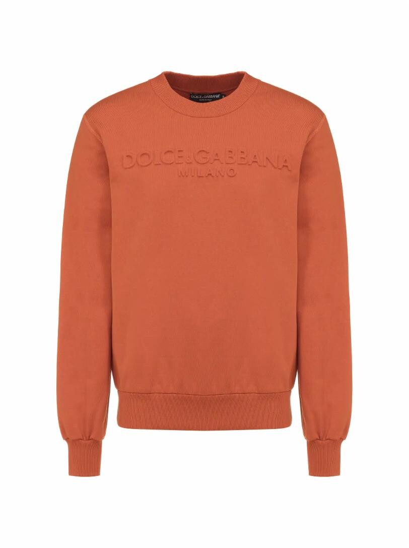 

Свитшот с логотипом Dolce&Gabbana, Коричневый, Свитшот с логотипом Dolce&Gabbana