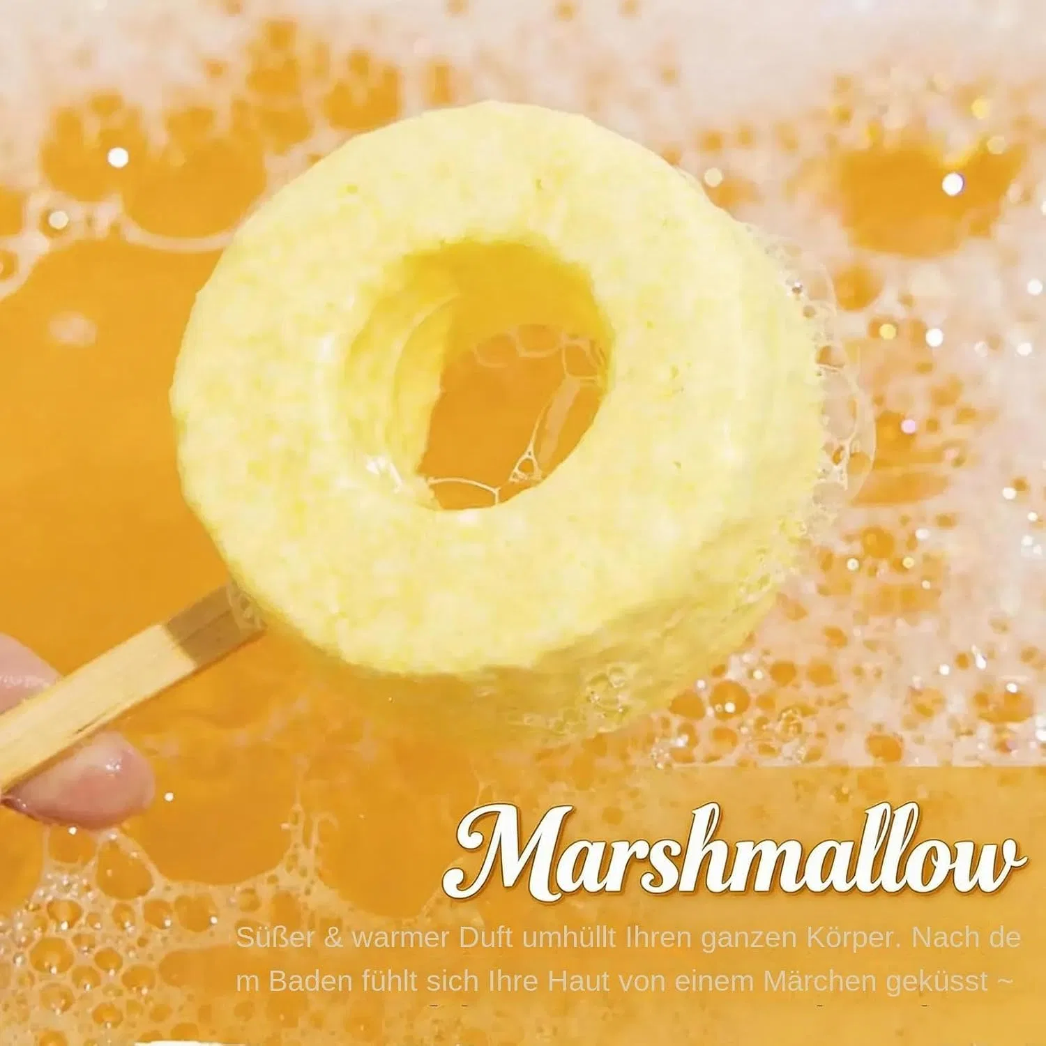 Очищающие солевые шарики для ванны, Generisch, набор 1 шт, 120 г, Bubble Bath Salt Balls (Marshmallow) — фото 4