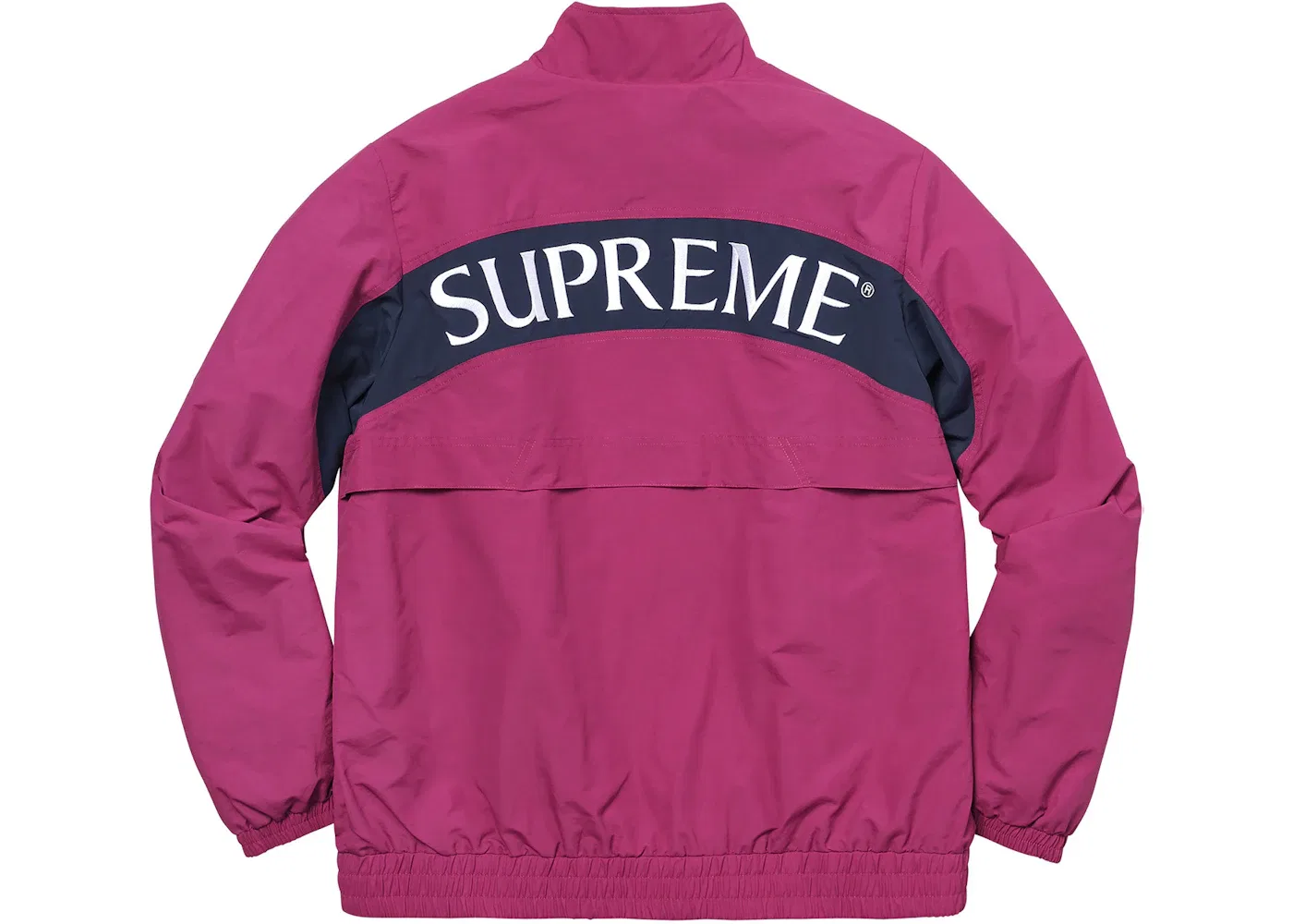 Мужская куртка на молнии с принтом Arc Track Jacket Supreme, пурпурный — фото 2