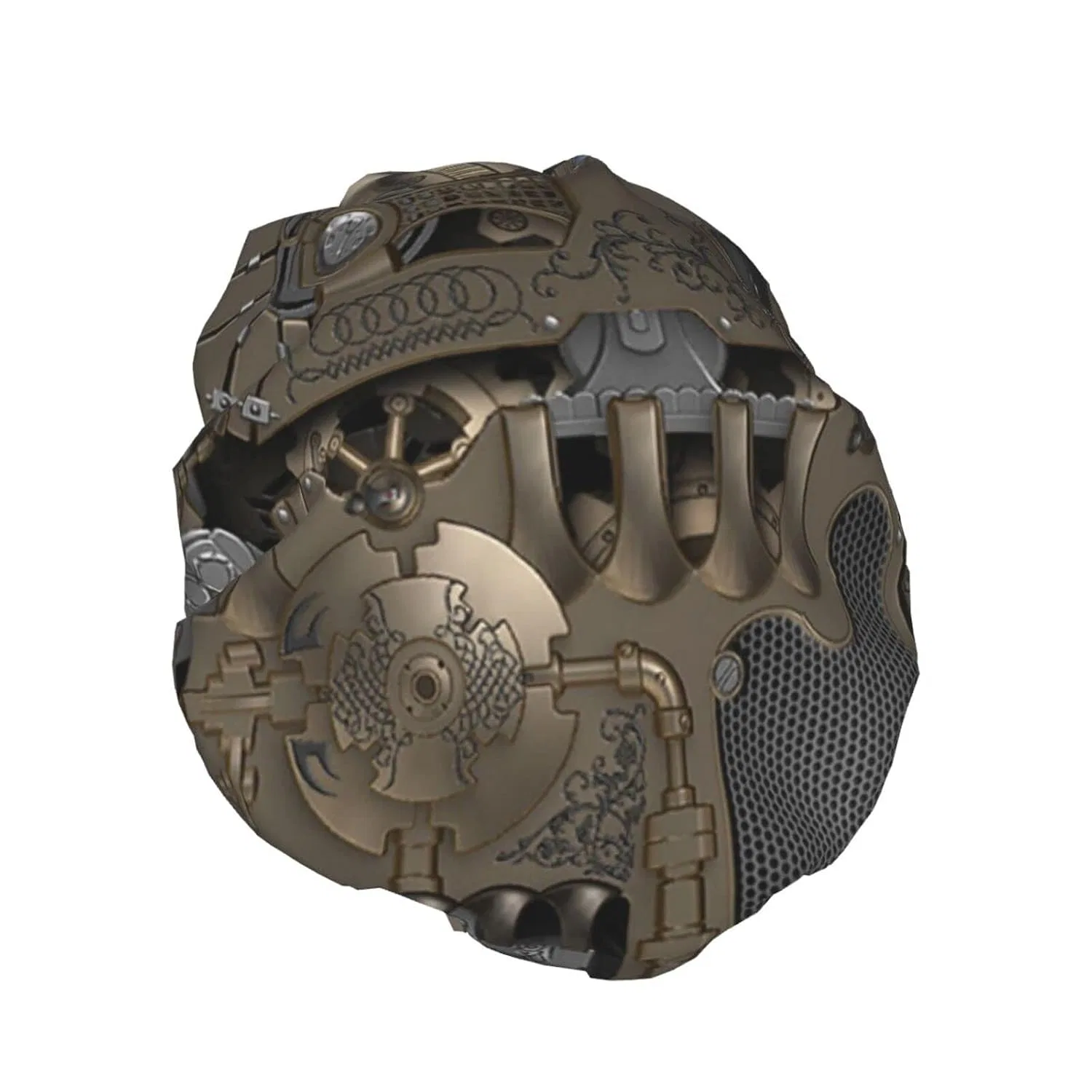 Многоразовая шапочка для душа с принтом Steampunk Mechanical Gears, TOLKAT, One Size — фото 2