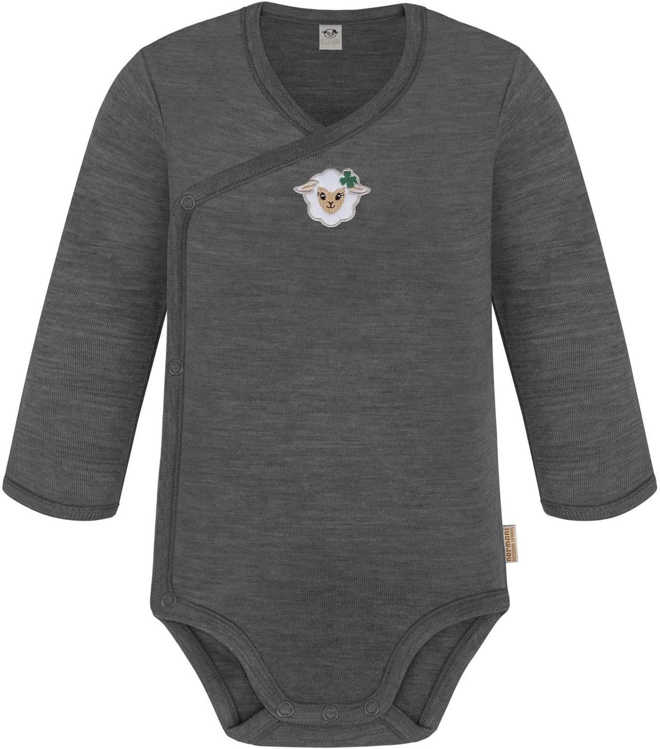 Боди с длинным рукавом Kaitaia Normani Outdoor Sports, серый
