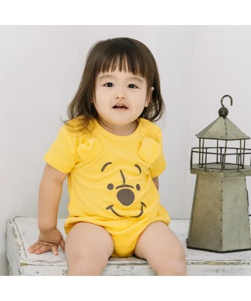 Детский боди-комбинезон с коротким рукавом с принтом Winnie the Pooh Toys"R"Us/Babies"R"Us, Желтый — фото 2
