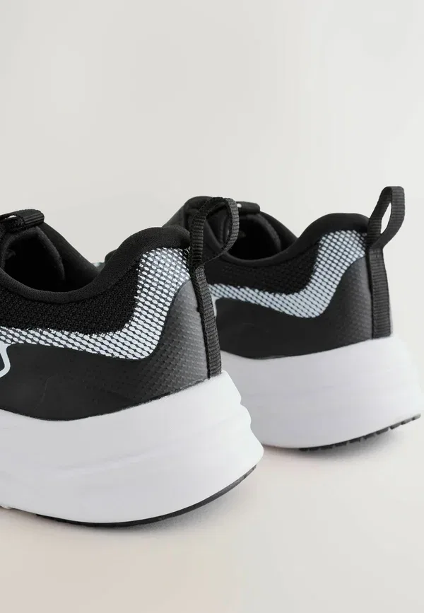 Кроссовки с липучкой Regular fit Next black, white, белый/черный — фото 3