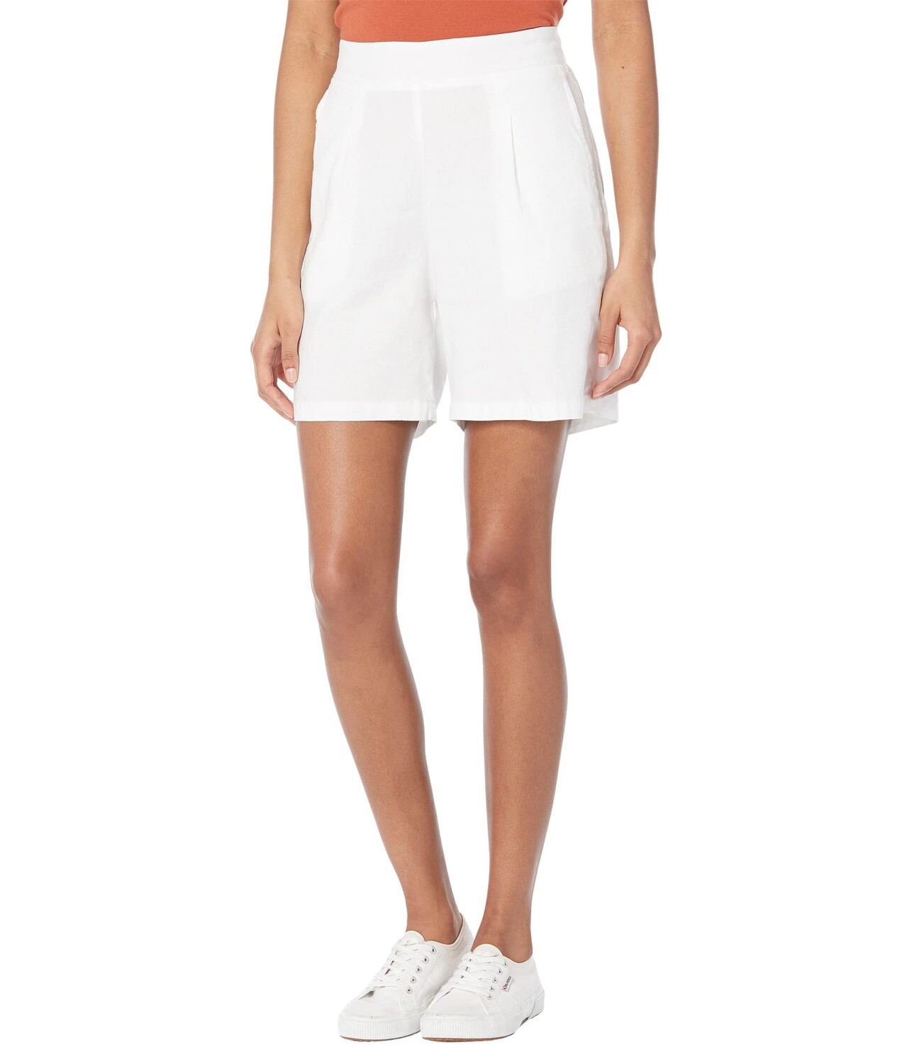 

Шорты MONROW, Linen Shorts with Pleats