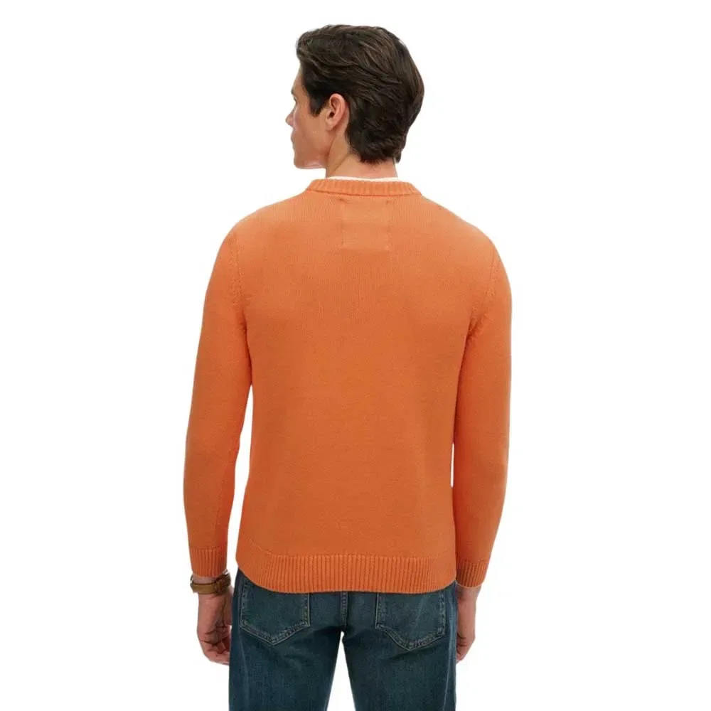 Свитер Preppy Cotton Superdry, оранжевый — фото 2