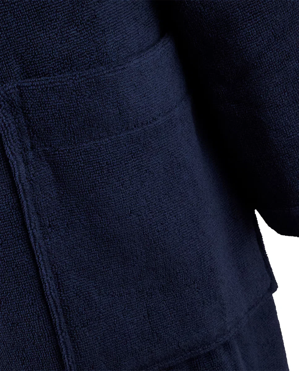 Халат из хлопка, 430 Gr/m2 Dulaney, Ralph Lauren Home, Azul noche — фото 4