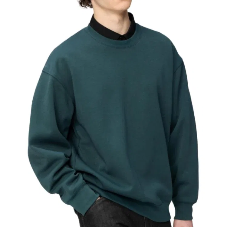 Мужской свитшот с круглым вырезом UNIQLO C, Blue — фото 3