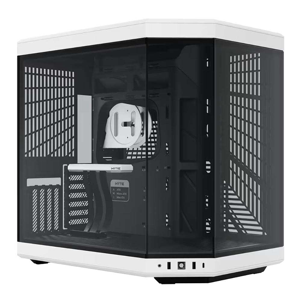 

Корпус HYTE Y70, Mid Tower, белый/черный