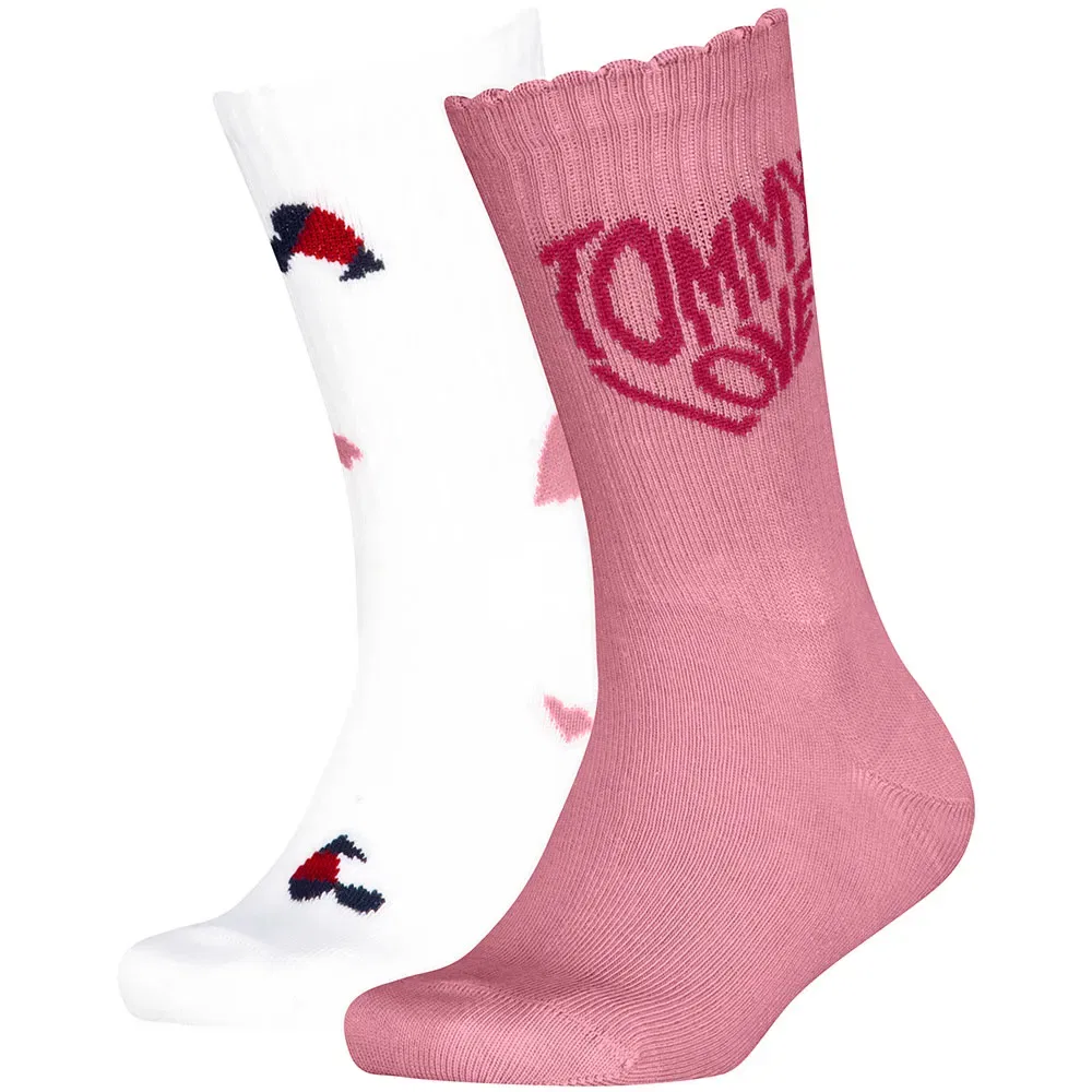 Детские носки для девочек с гребешковым манжетом Tommy hilfiger, Multicolor
