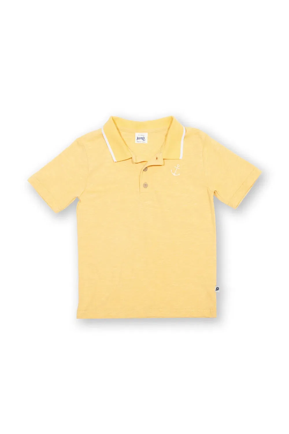Поло с якорем Kite, Yellow