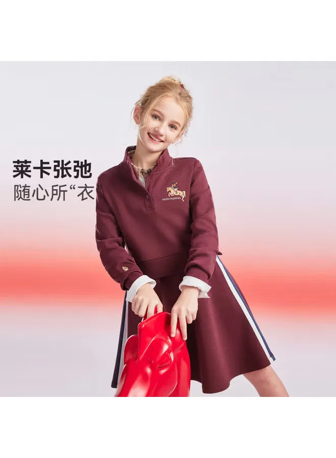 Платье из футера с длинным рукавом, модель Two-Piece Style, Hush Puppies — фото 3