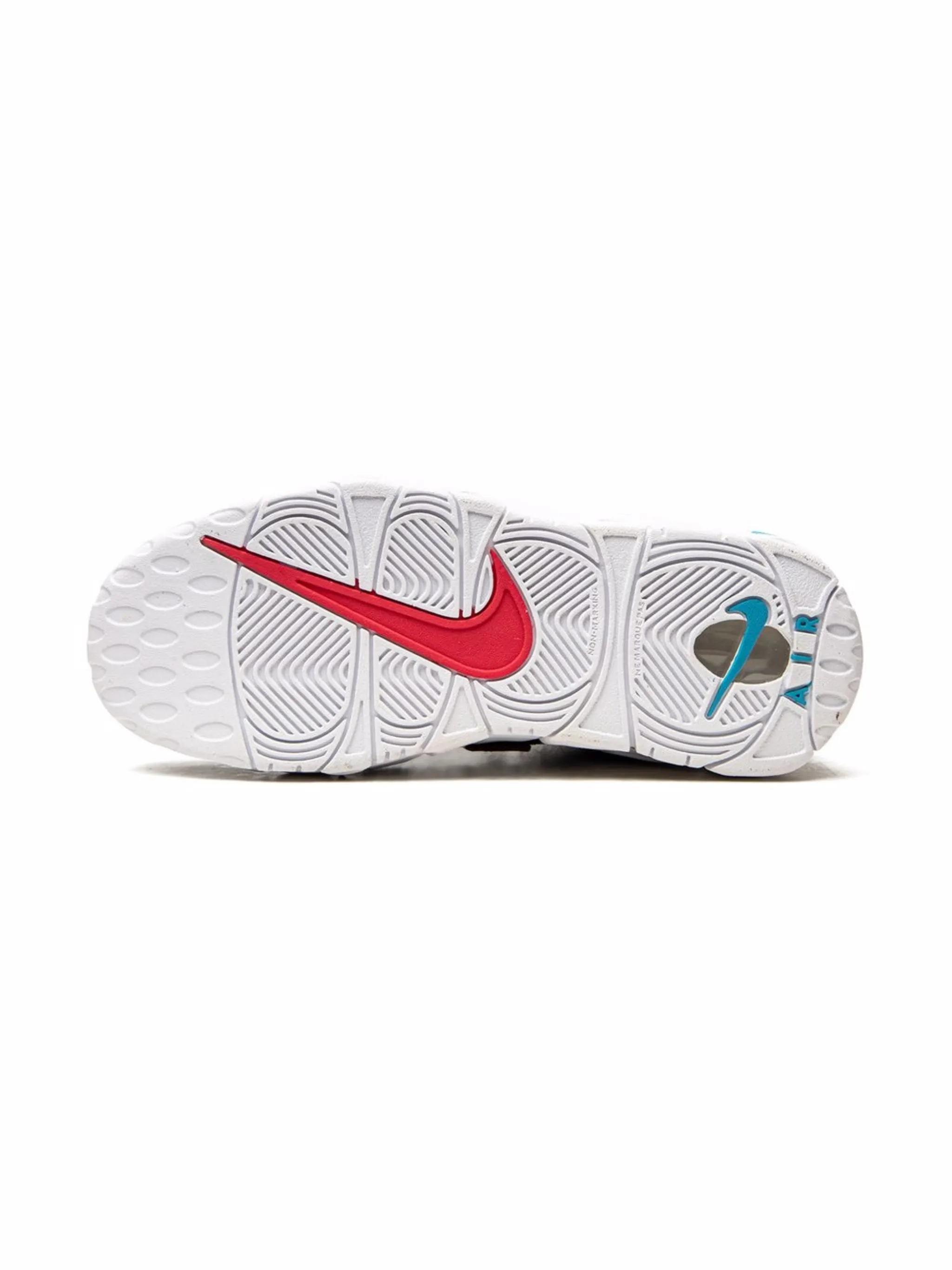 Кроссовки Air More Uptempo Nike Kids, черный — фото 4