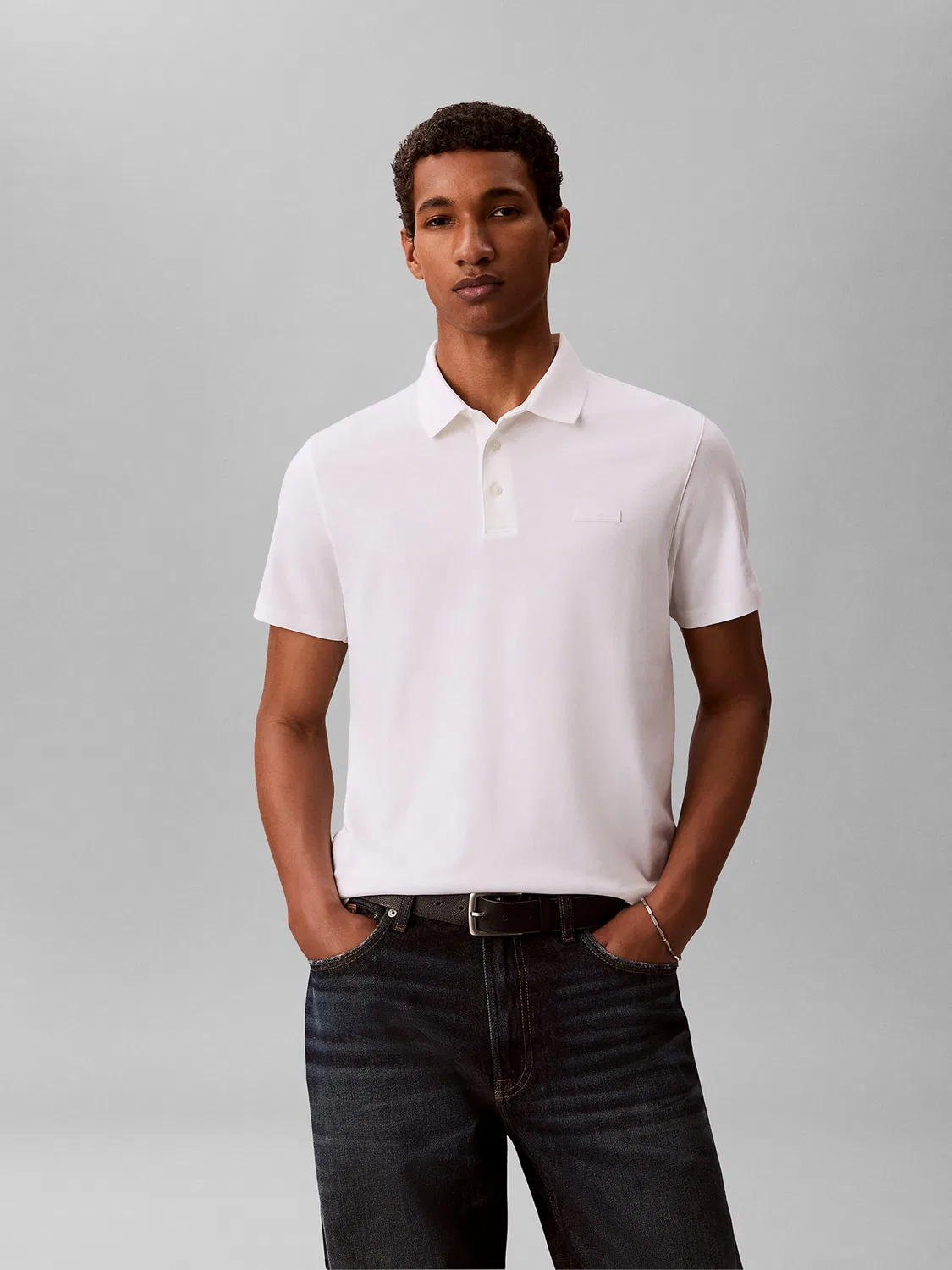 Белая рубашка Calvin Klein — фото 2