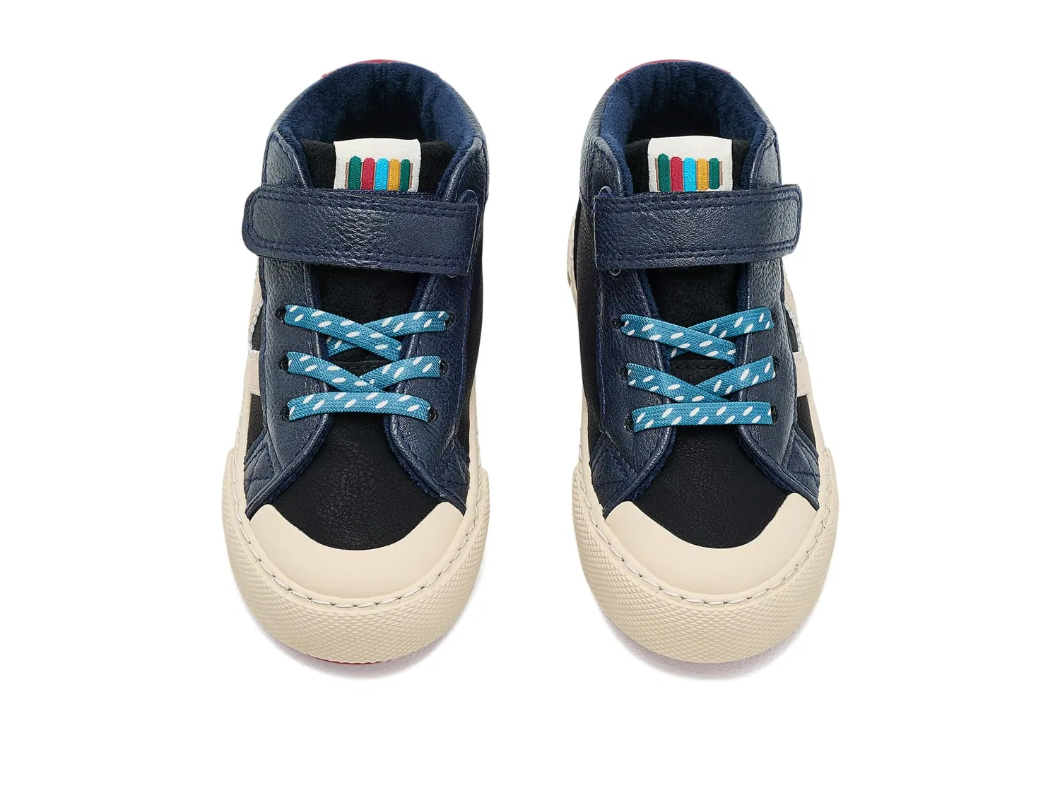 Кроссовки Tribu Tira & Elastico Efecto Piel (для малышей, маленьких и больших детей) Victoria Kids, Marino — фото 3