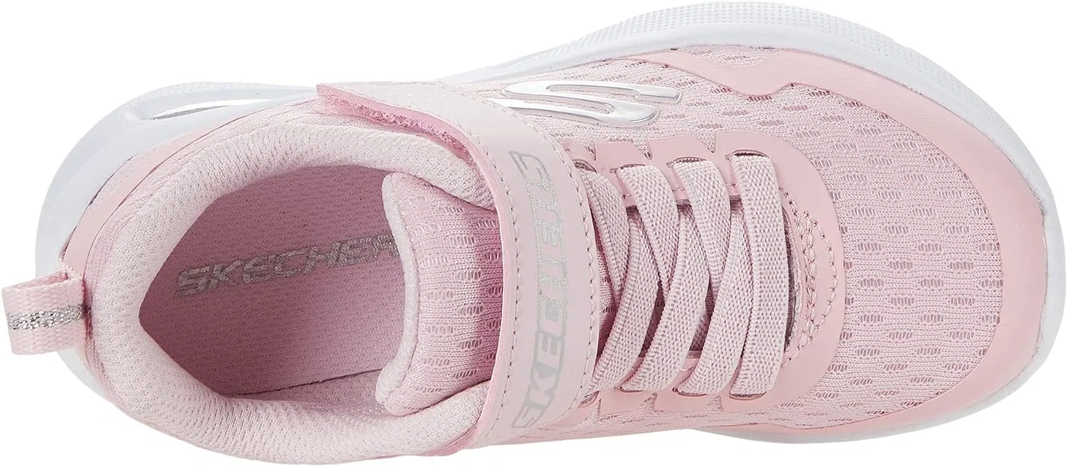 Детские кроссовки для девочек Microspec Max Skechers, Light Pink — фото 2