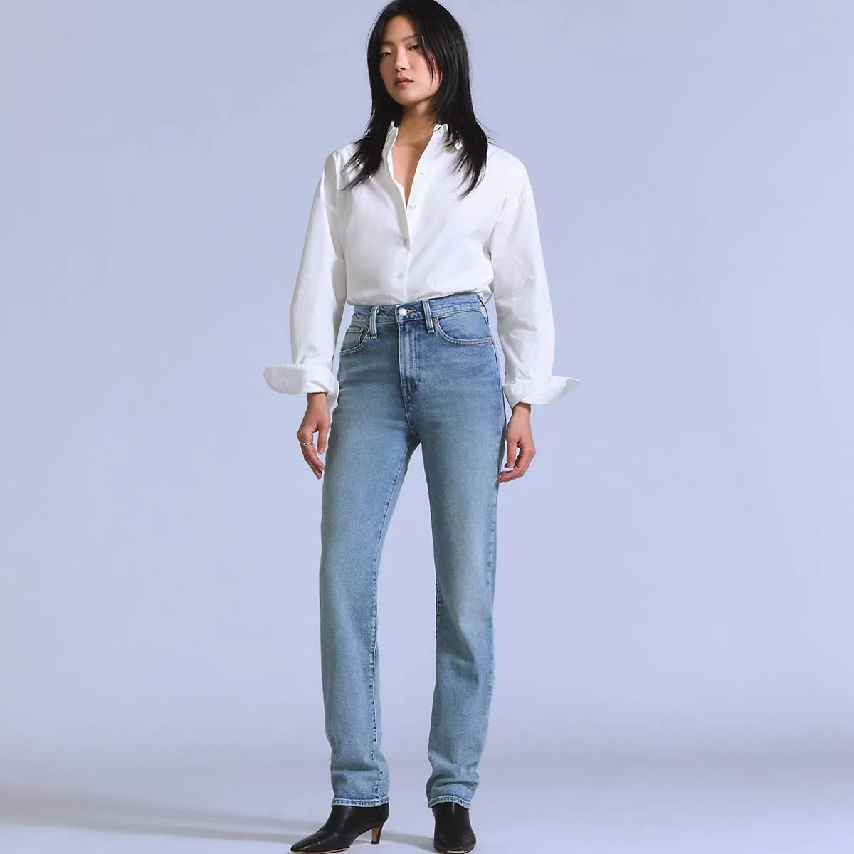 Женские узкие джинсы Levi's, Bt Avis - Blue