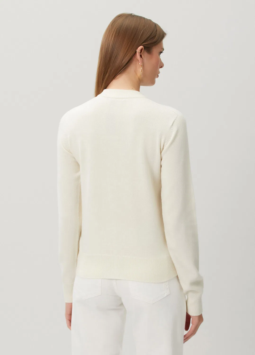 Кардиган женский Balmain, white — фото 4
