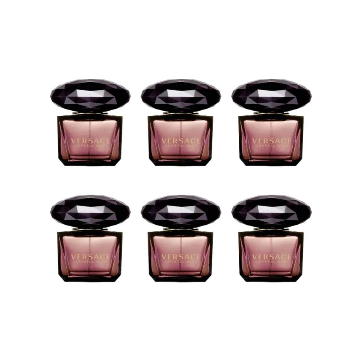 Парфюмерный набор VERSACE Starry Night Crystal, 5 мл x 6, Black