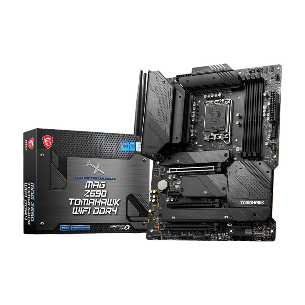 

Материнская плата MSI MAG Z690 Tomahawk WIFI, DDR4, черный
