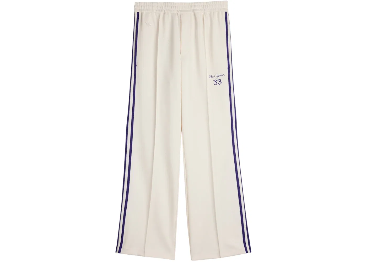 Мужские спортивные штаны с полосками Wales Bonner Jabbar 3-Stripes Track Pants Adidas, Chalk White