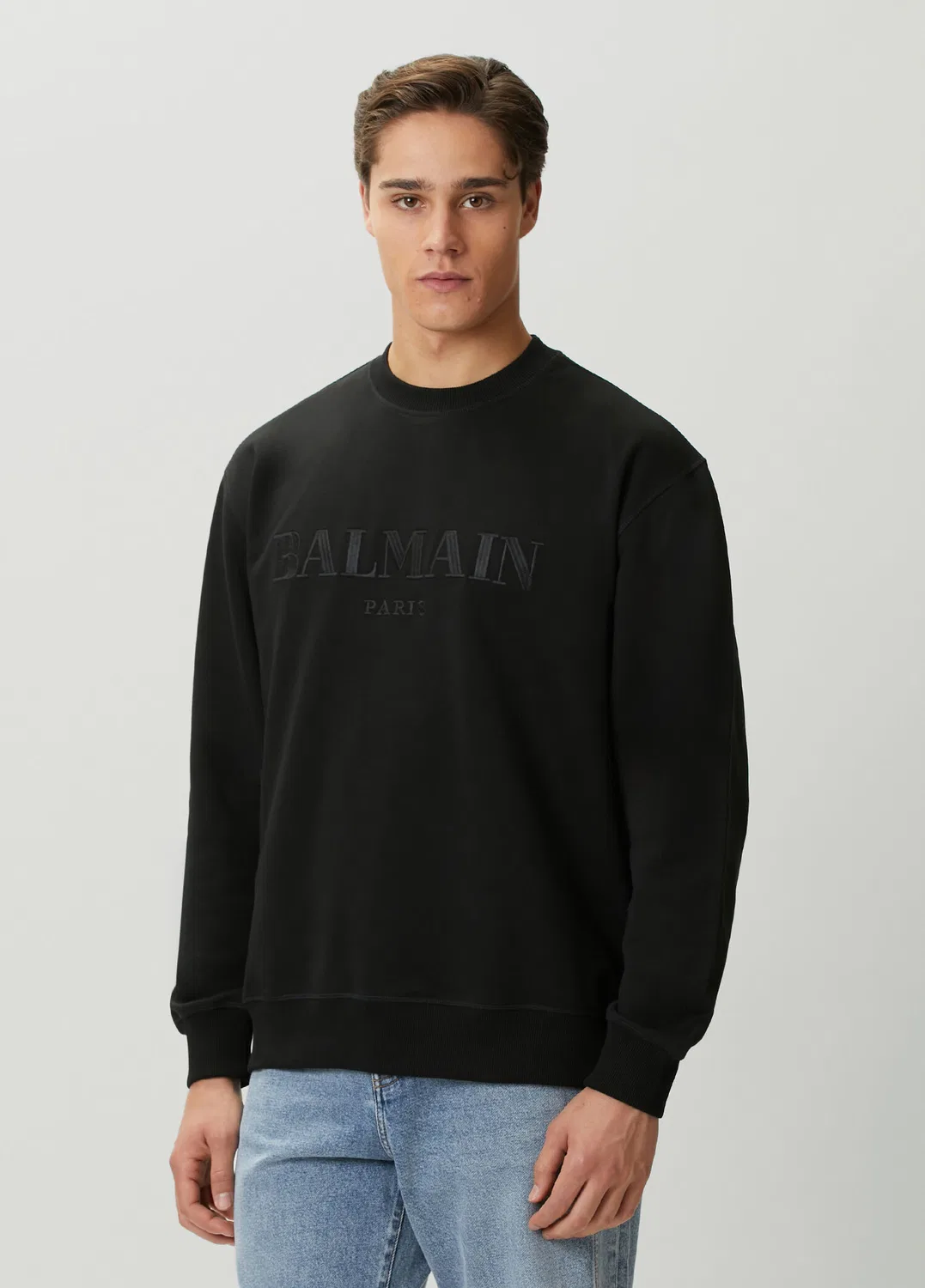 Свитшот Balmain, черный — фото 3