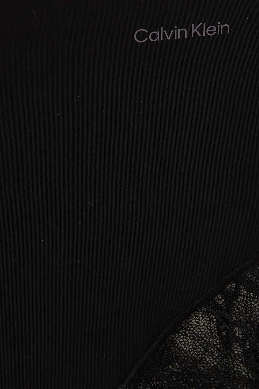 Трусы с кружевом Sensual Lace Calvin Klein, черный — фото 3