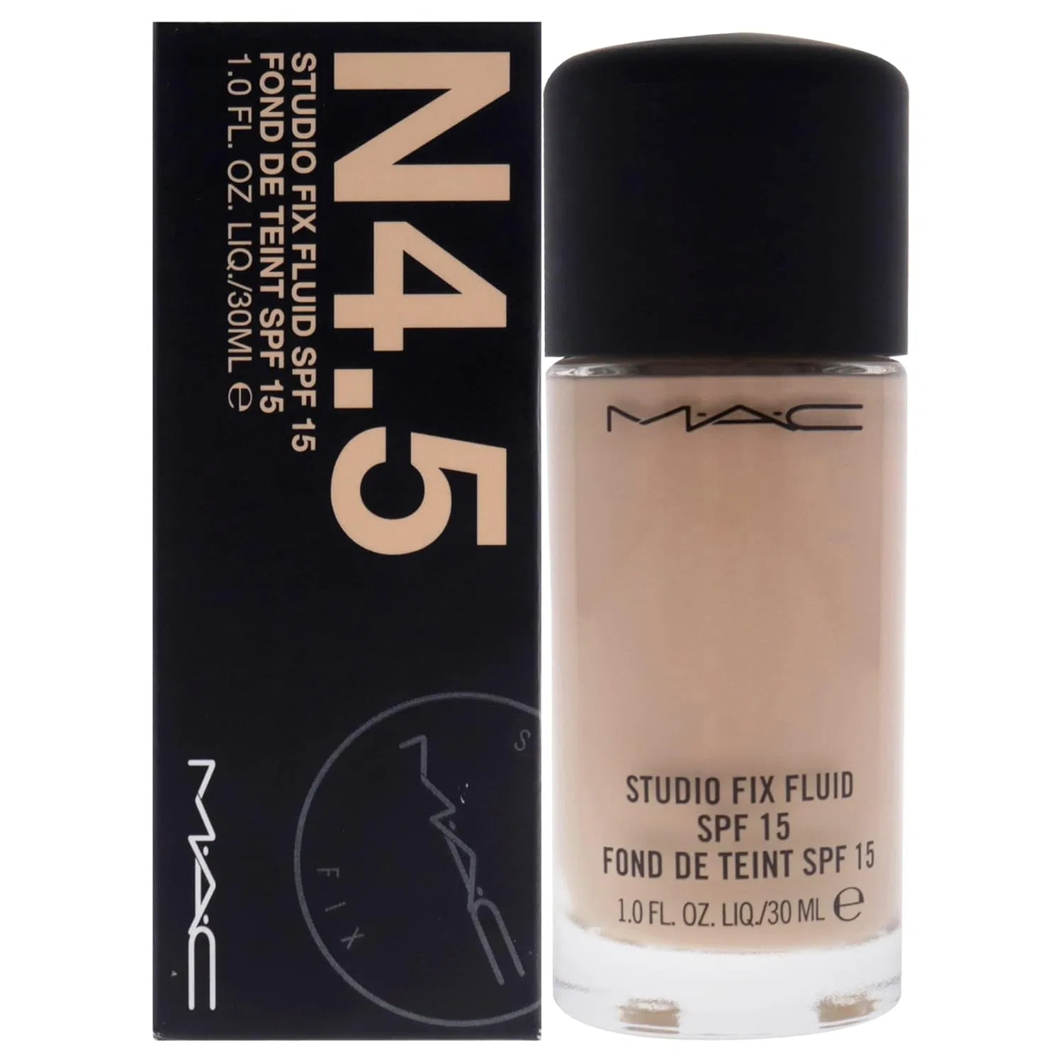 Тональный крем Liquid Foundation, MAC, 30 мл, N4.5