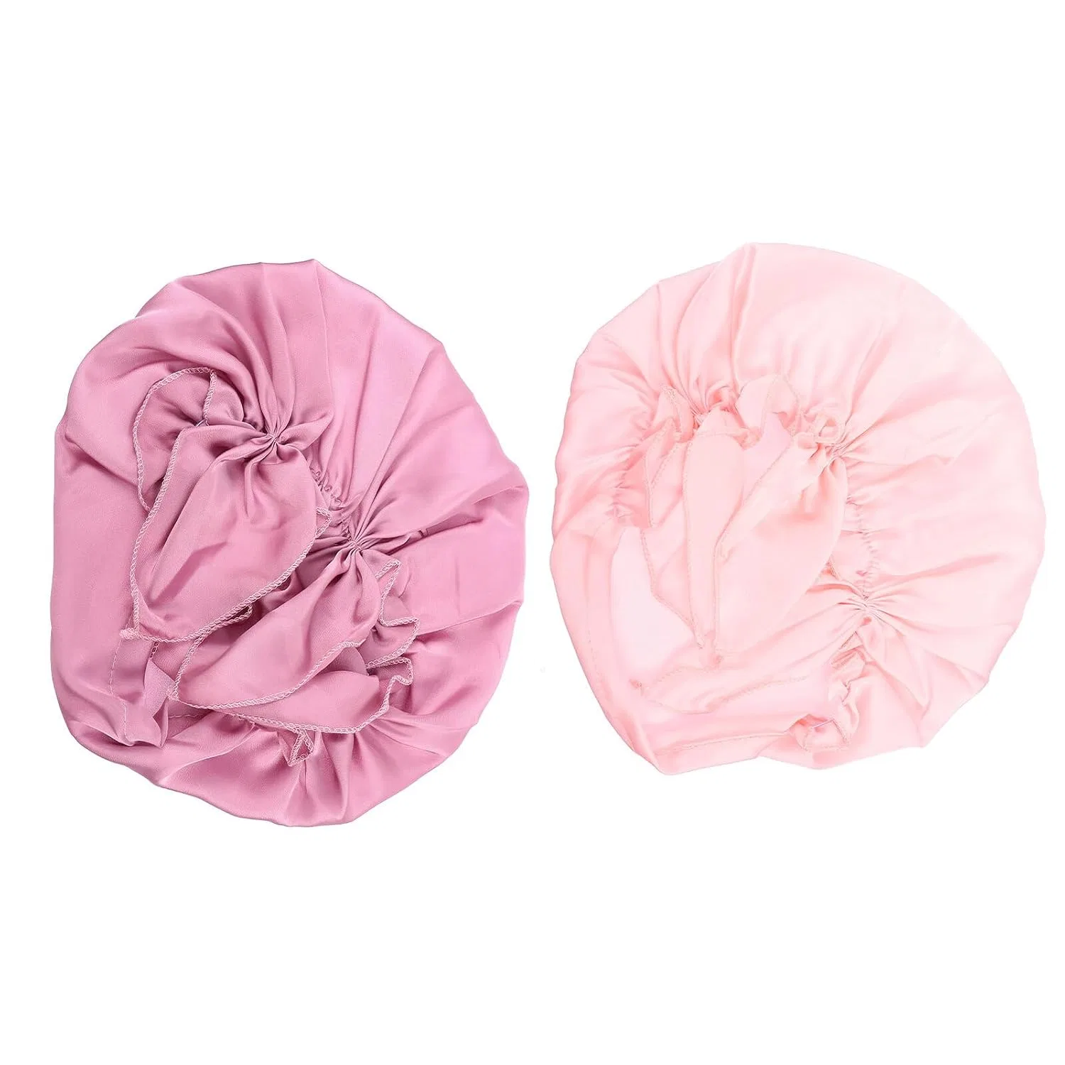Шапочка для душа Satin Sleep Cap, 2 шт, Veemoon, 28x24x0.5 см