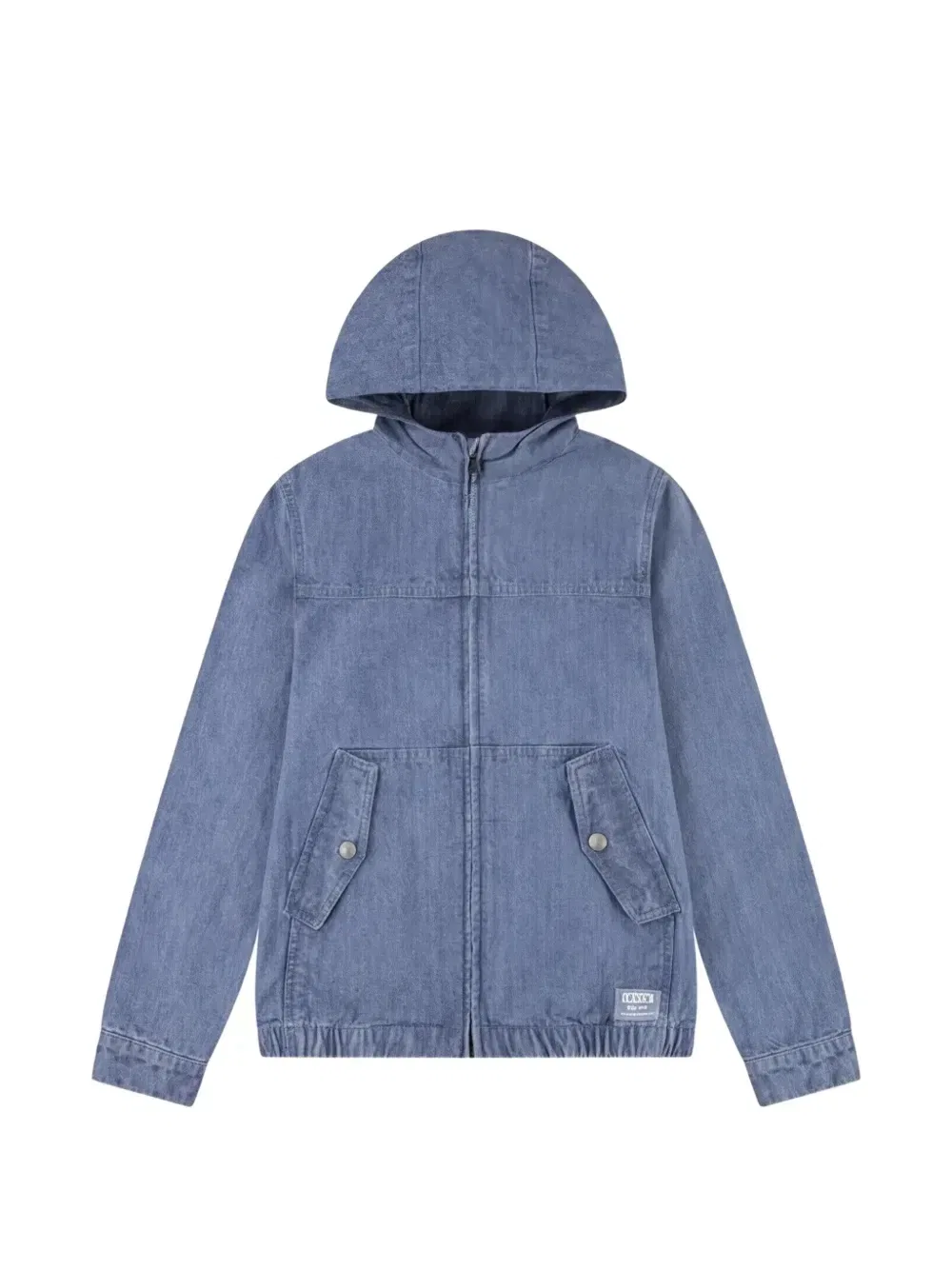 Джинсовая куртка с капюшоном и карманами Levi'S Kids, синий