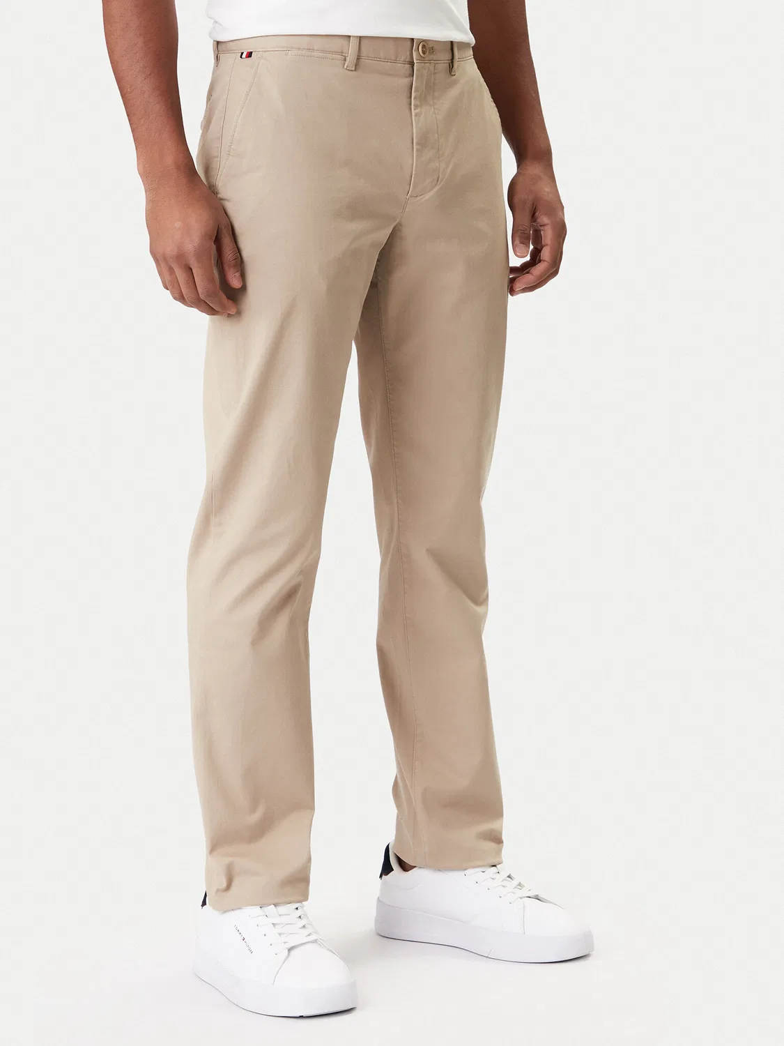 Мужские чиносы стандартного кроя Core Denton Tommy Hilfiger, бежевый