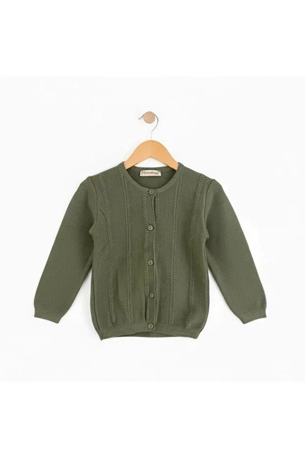 Детский кардиган с пуговицами Gocoland, Khaki